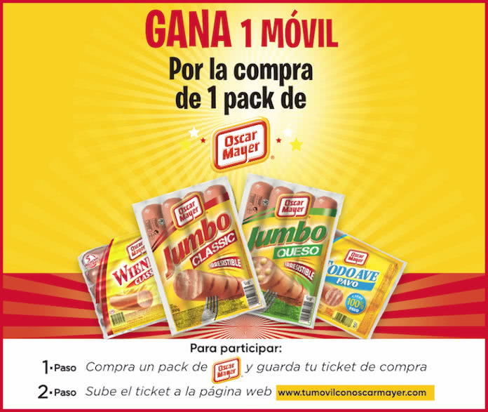 Oscar Mayer Sorteo Moviles