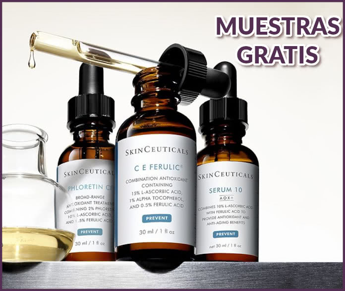 pack muestras gratis skin ceuticals