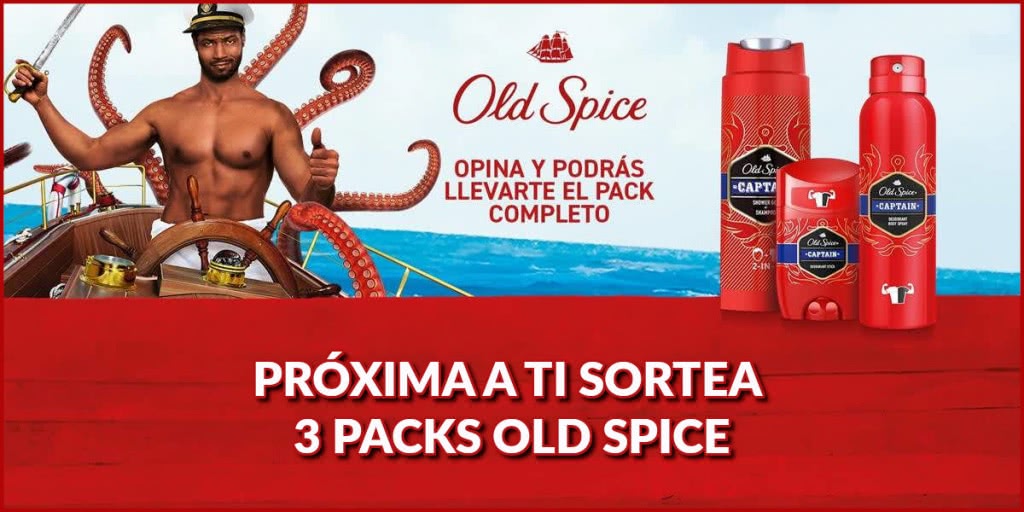 proximaati sortea 3 packs old spice