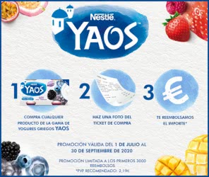 prueba gratis yogur yaos