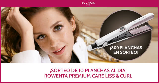 Rowenta 300 Planchas Pelo Sorteo 10 Al Dia