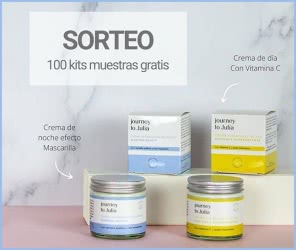 sorteo 100 muestras gratis journey to julia