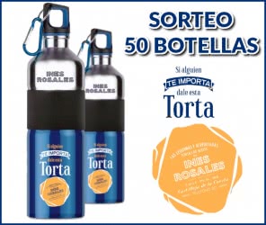 Sorteo Ines Rosales 50 Botellas Acero Inox
