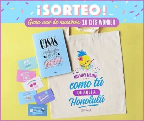 sorteo mrwonderful 10 kits wonder