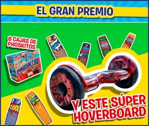 Sorteo Phoskitos Crazy Sticks