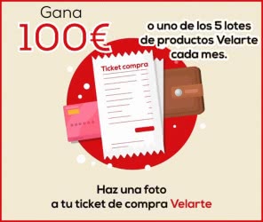 Sorteo Velarte 100 Euros O Productos