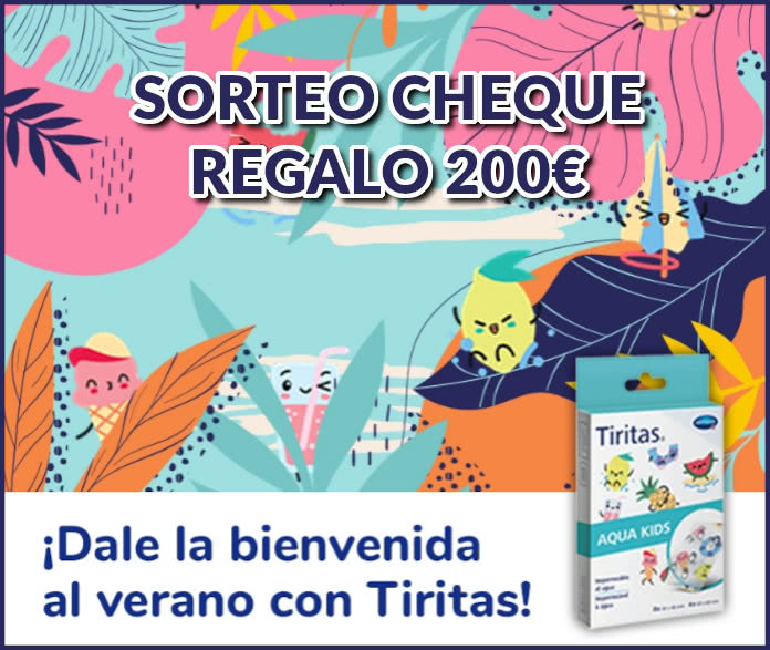 Tiritas Sortea 200 Euros