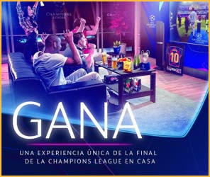 Gana Experiencia Uefa Champions League