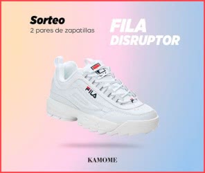 Kamome Sorteo Zapatillas Fila Disruptor