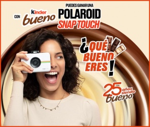 Kinder Sorteo Polaroid Snap Touch