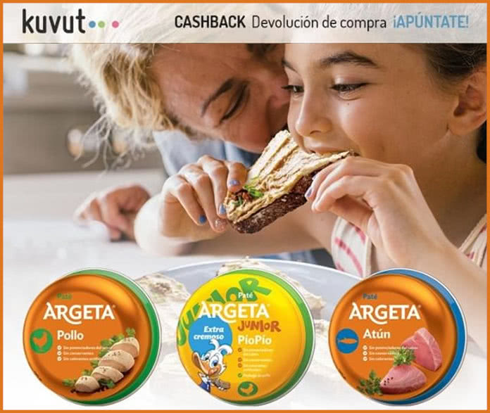 Kuvut Cashback Pates Argeta