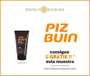 Muestras Gratis Piz Buin Tienda Belsun Solares