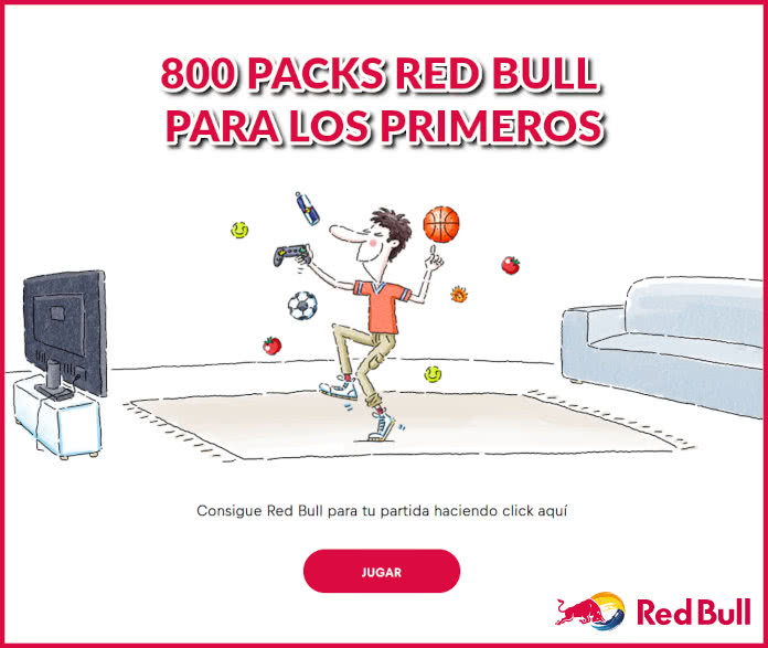 Redbull Regala 800 Packs 6 Redbull Primeros