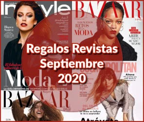 Regalos Revistas Septiembre 2020