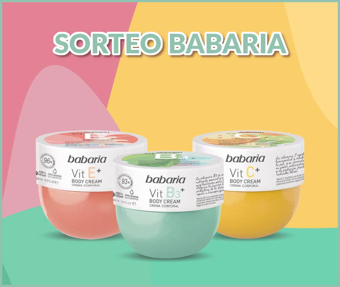 Sorteo Babaria Nuevos Body Cream