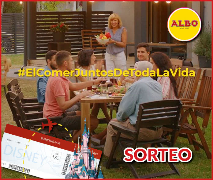 Sorteo Conservas Albo Disneyland Paris