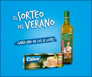 Sorteo Conservas Calvo 24 Lotes