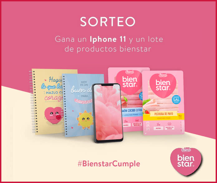 Sorteo Elpozo Bienstar Iphone Libretas Lotes