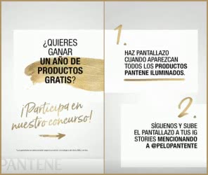 Sorteo Pantene Gana 365 Dias Productos Pantene