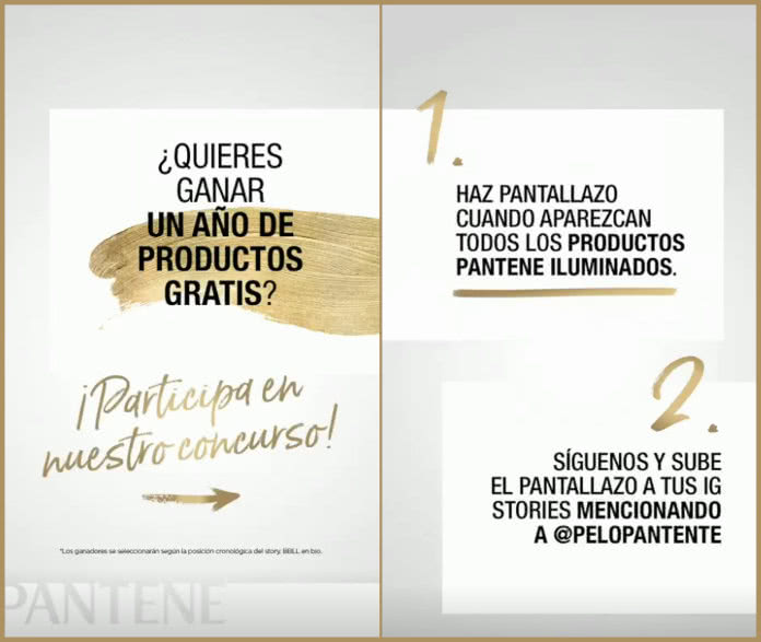 Sorteo Pantene Gana 365 Días Productos Pantene
