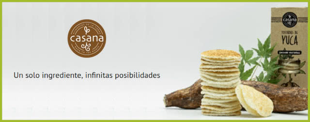 Correos Sampling 1000 Probadores Tostadas Yuca Casana Foods