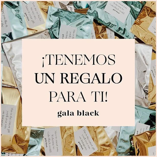 Gala Black Regalo 10000 Pendientes