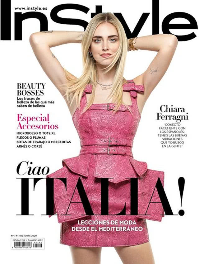 Portada Revista Instyle Octubre 2020