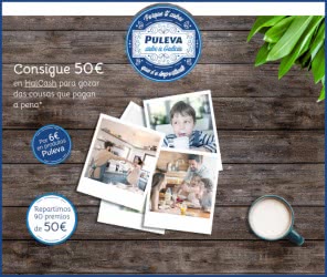 Puleva Galiza Sorteo 90 Premios 50 Euros