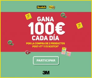 Scotch Postit Sorteo 100 Euros Cada Dia
