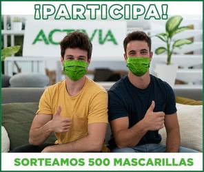 Sorteo Activia 500 Mascarillas