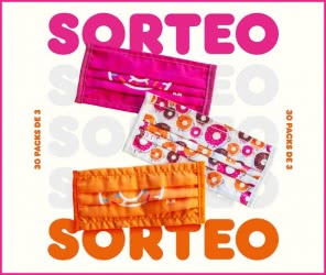 Sorteo Dunkin 30 Packs Mascarillas