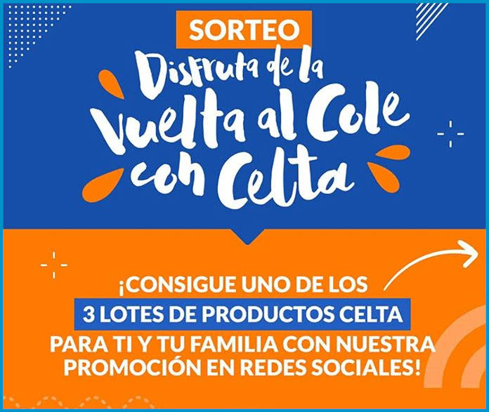 Sorteo Leche Celta 3 Lotes