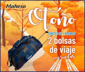 Sorteo Maheso Dos Bolsas Viaje