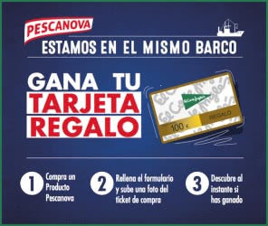 Sorteo Pescanova 60 Tarjetas 100 Euros Eci
