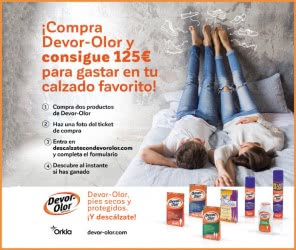 Sorteo Por Compra Devor Olor 125 Euros