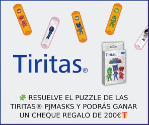 Sorteo Puzzle Tiritas 2 Premios