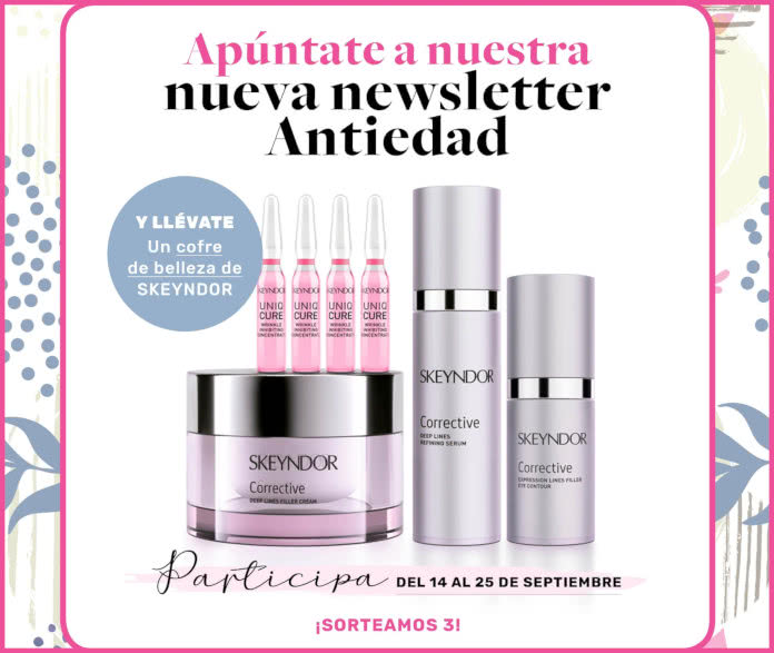 Sorteo Revista Clara Lote Skeyndor