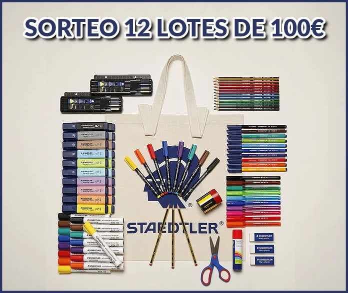 Staedtler Sorteo 12 Lotes 100 Euros