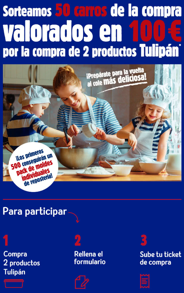 Tulipan Sortea 50 Carros 100euros Instrucciones
