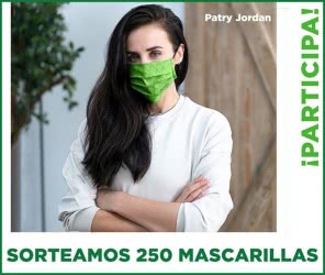 Activia Sortea 250 Mascarillas Patry Jordan