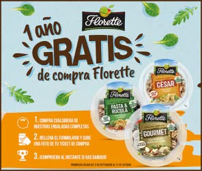 Florette Sorteo Lote Productos Anual