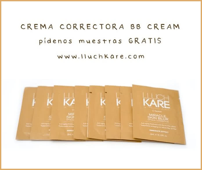 Muestras Gratis Lluch Kare Crema Correctora