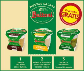 Prueba Gratis Salsas Buitoni