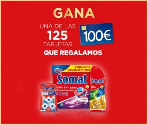 Somat Sortea 125 Tarjetas De 100 Euros