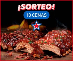 Sorteo Fosters Hollywood 10 Cenas