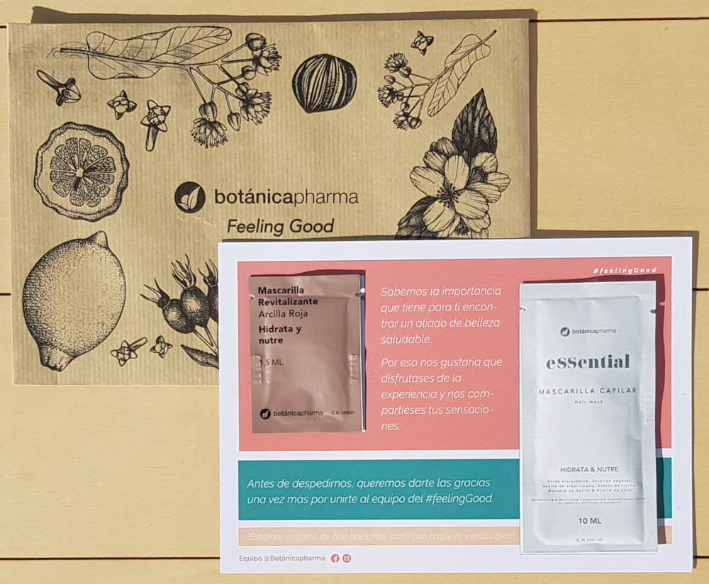 Muestras Recibidas Botanica Pharma