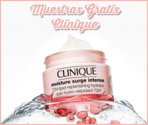 Muestras Gratis Clinique Moisture Surge Intense