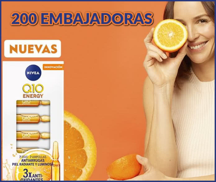 Nivea 200 Embajadoras Energy Q10