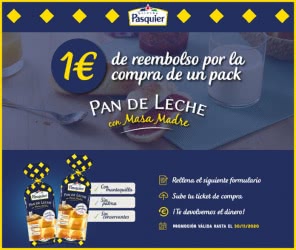 Reembolso 1 Euro Brioche Pasquier