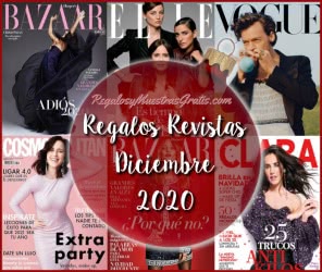 Regalos Revistas Diciembre 2020